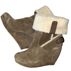 Nine West Wedge Boots